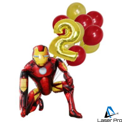 Dzelzs cilvēka / Ironman gaisa balons - 2 gadi 