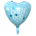 Gaisa balons Baby Boy (mazais puika) - sirds 