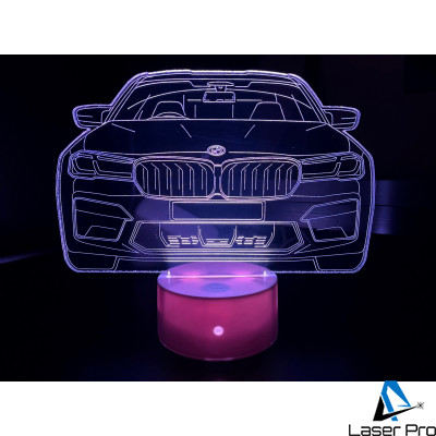 3D lamp BMW M5