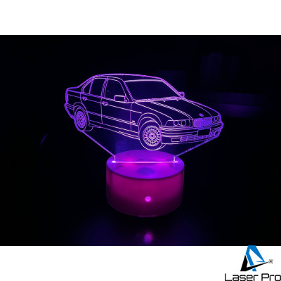 3D lamp BMW E36