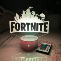 3D lampa Fortnite