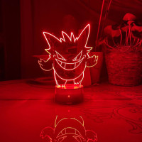 3D lampa Pokemon Gengar