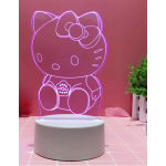 3D lampa Hello Kitty