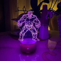 3D lampa Hulk