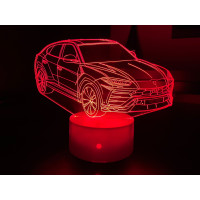 3D lampa Lamborghini Urus