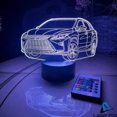 3D lampa Lexus RX350