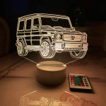 3D lampa Mercedes G63