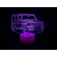 3D lampa Mercedes G63