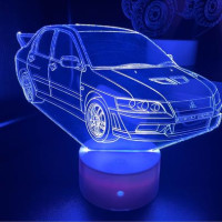 3D lampa Mitsubishi Evolution 7
