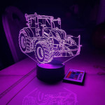 3D lampa Traktors New Holland T7