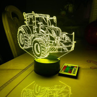 3D lampa Traktors New Holland T7