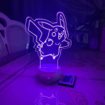 3D lampa Pokemon Pikachu 