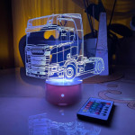 3D lampa Scania R500