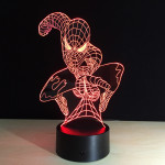 3D lampa Spider man 