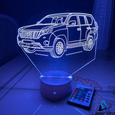 3D lampa Toyota Landcruiser 150