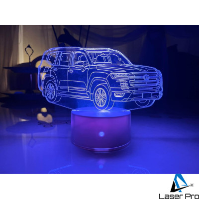 3D lampa Toyota Landcruiser 200