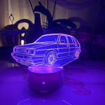 3D lampa VW Golf MK 2