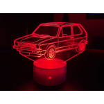 3D lampa VW Golf MK 1