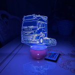 3D lampa Volvo Fūre