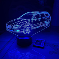 3D lampa Volvo XC 70