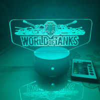 3D lampa World of Tanks 