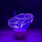 3D lampa Opel astra universāls