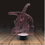 3D lampa Spider man city 2