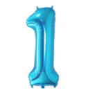 Gaisa balons - cipars "1" (100cm) 