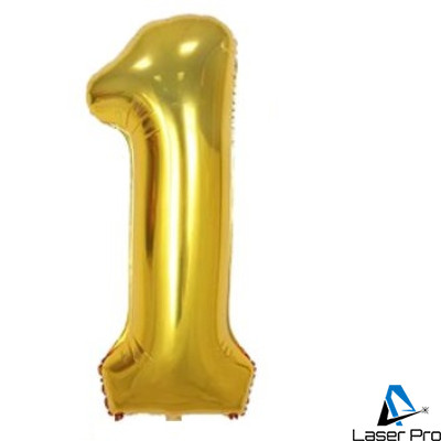 Gaisa balons - cipars "1" (100cm) 