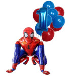 Spiderman gaisa balons - 1 gads 